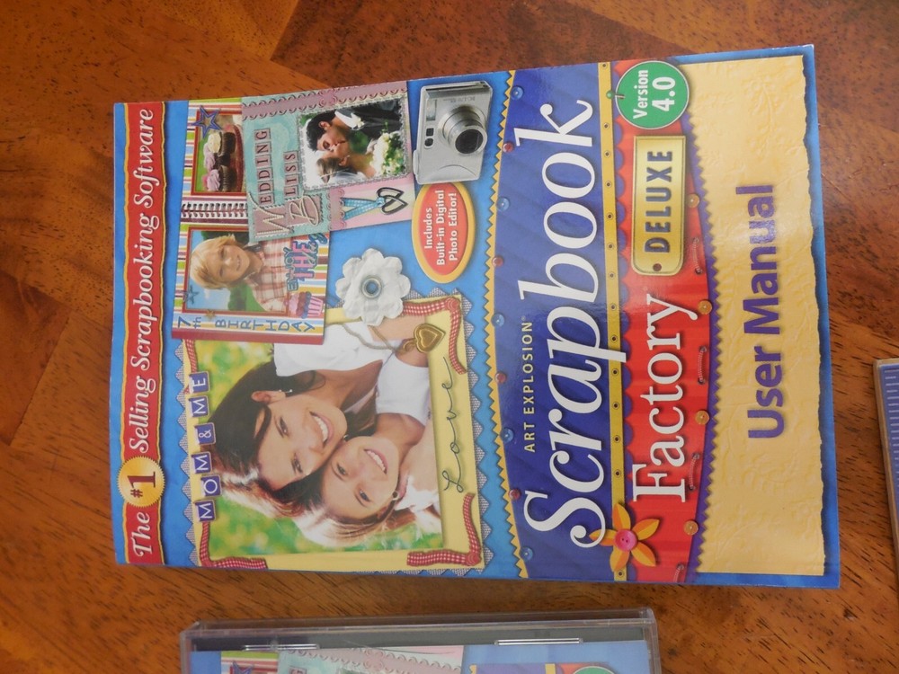 Scrapbook Factory Deluxe 4.0 Software Nova Dev. Windows XP or Vista