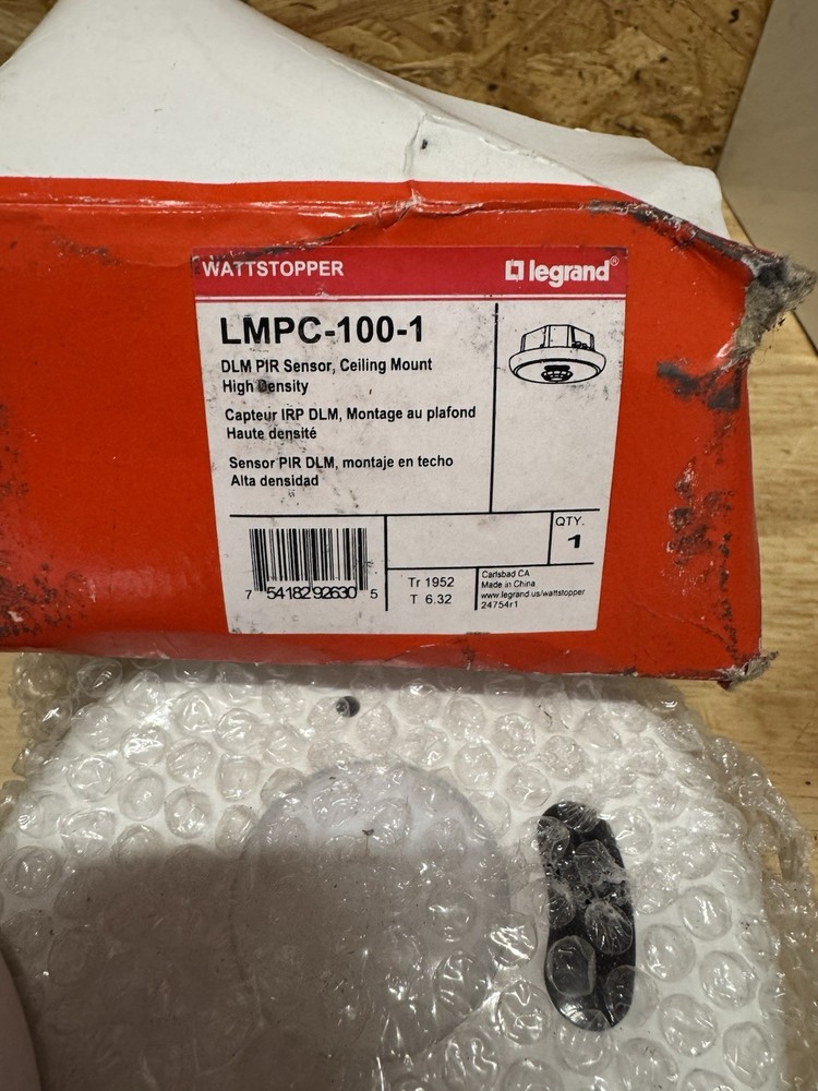 Wattstopper LMPC-100-1 DIGITAL PIR CEILING MOUNT Occupancy Sensor, White