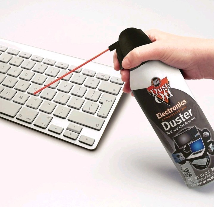 Dust Off Spray 10 oz Electronics Compressed Canned Air Duster Falcon