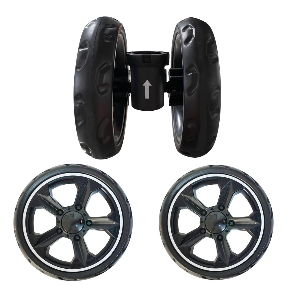 3 Wheel Pet Stroller Dedicate Wheel Set,Original,Fast disassembly,Replacement...
