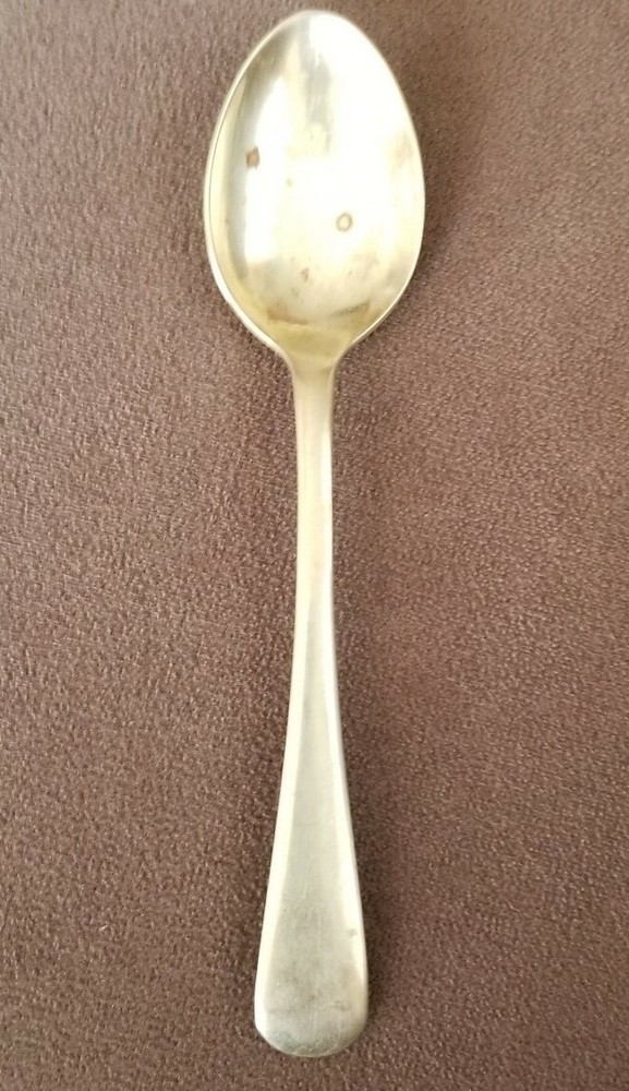 Vintage 4" Spoon Electro Plated Nickel Silver Made in England