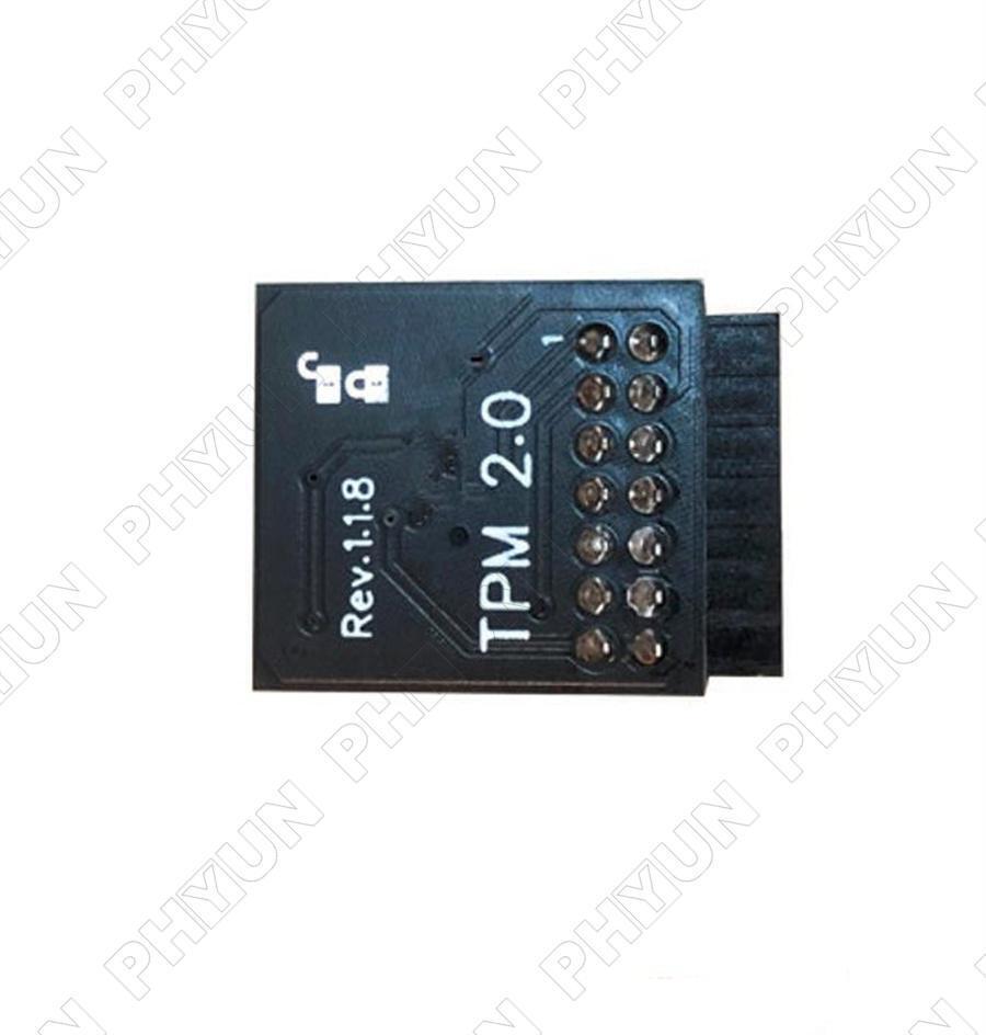 TPM 2.0 Security Module Trusted Platform Module 14-Pin For MSI 14PIN LPC MS-4136