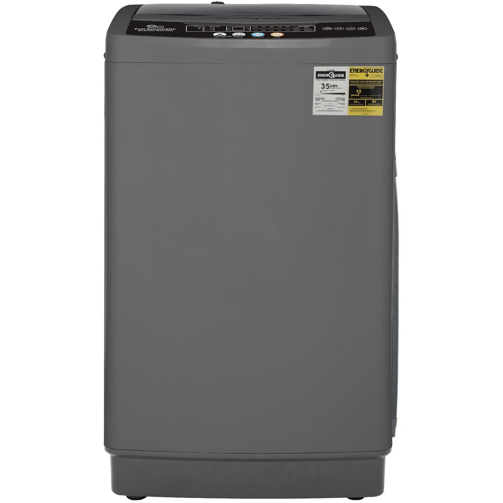 Portable Compact Laundry Washer Full-Automatic LED Display 17.8/13.5lbs Compact
