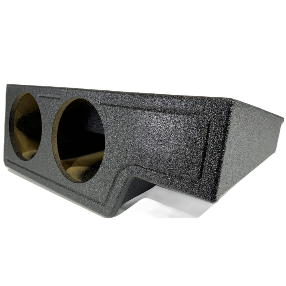 Sub Woofer Box Chevy Silverado 99-06 Ext Cab 2x6.5" Woofer Front Fire Ported