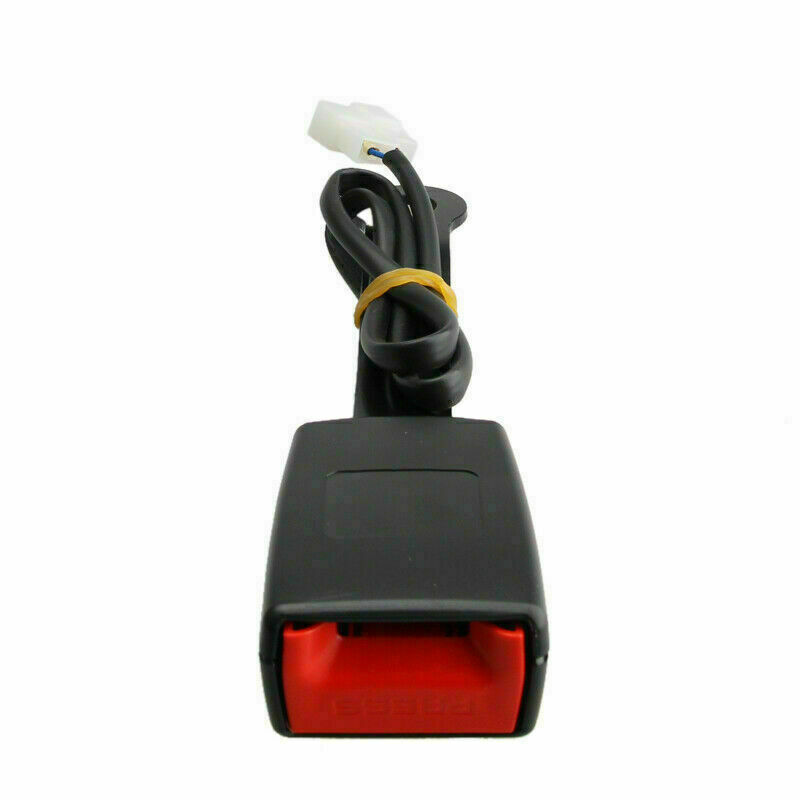 Front Driver Safety Seat belt Buckle Plug Connector Warning Cable Camlock Duty