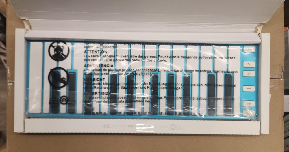 Open box CME Xkey 25-key Mobile Keyboard Controller Silver