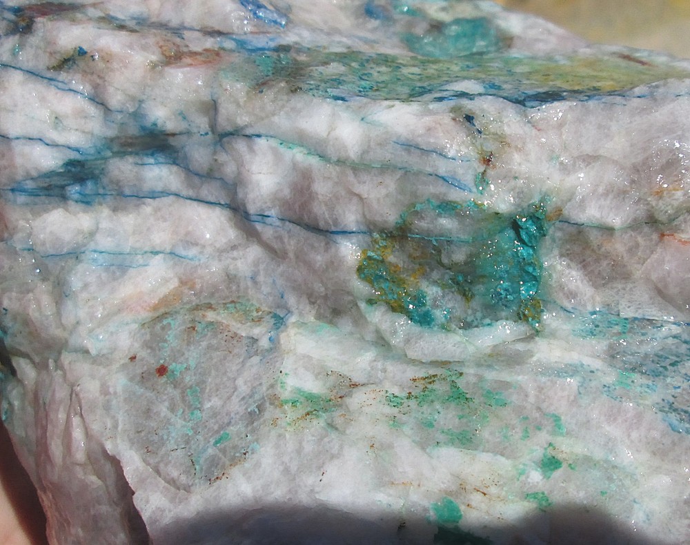 CHRYSOCOLLA ROUGH ~ 3 lbs 8 ozs