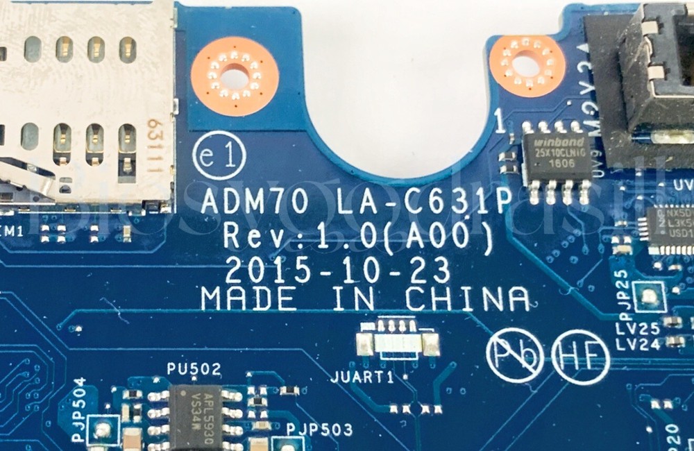 DELL LATITUDE E7470, E7270, E5570, E5470, E5270, ADMIN NO PASSWORD BIOS CHIP