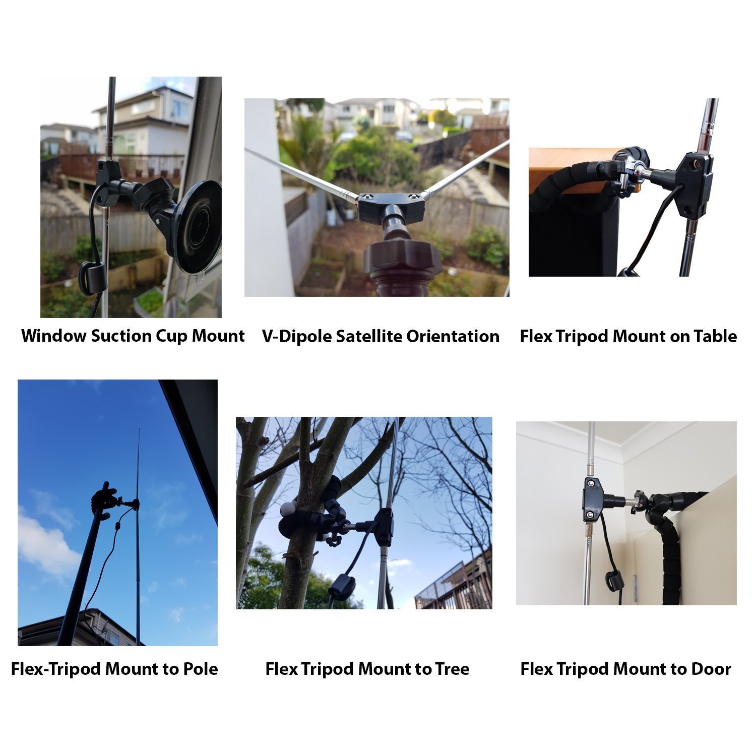 RTL-SDR Blog Multipurpose Dipole Antenna Set