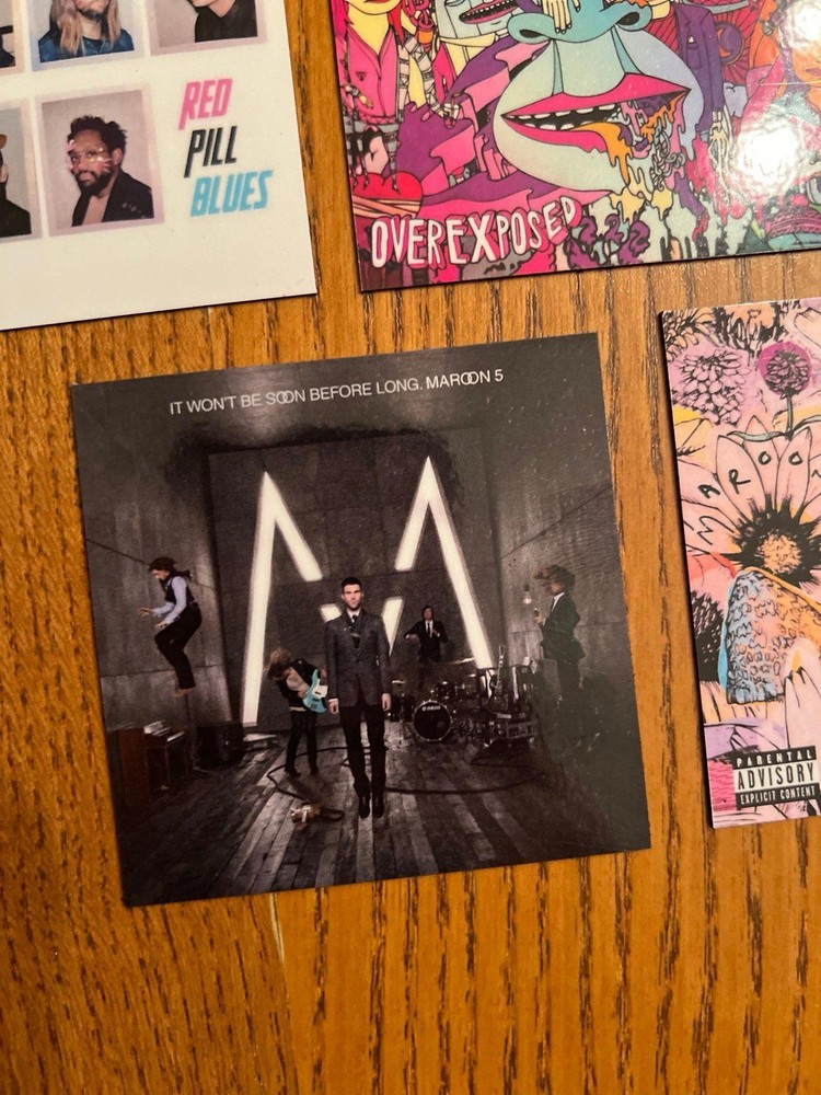 Maroon 5 fridge magnets