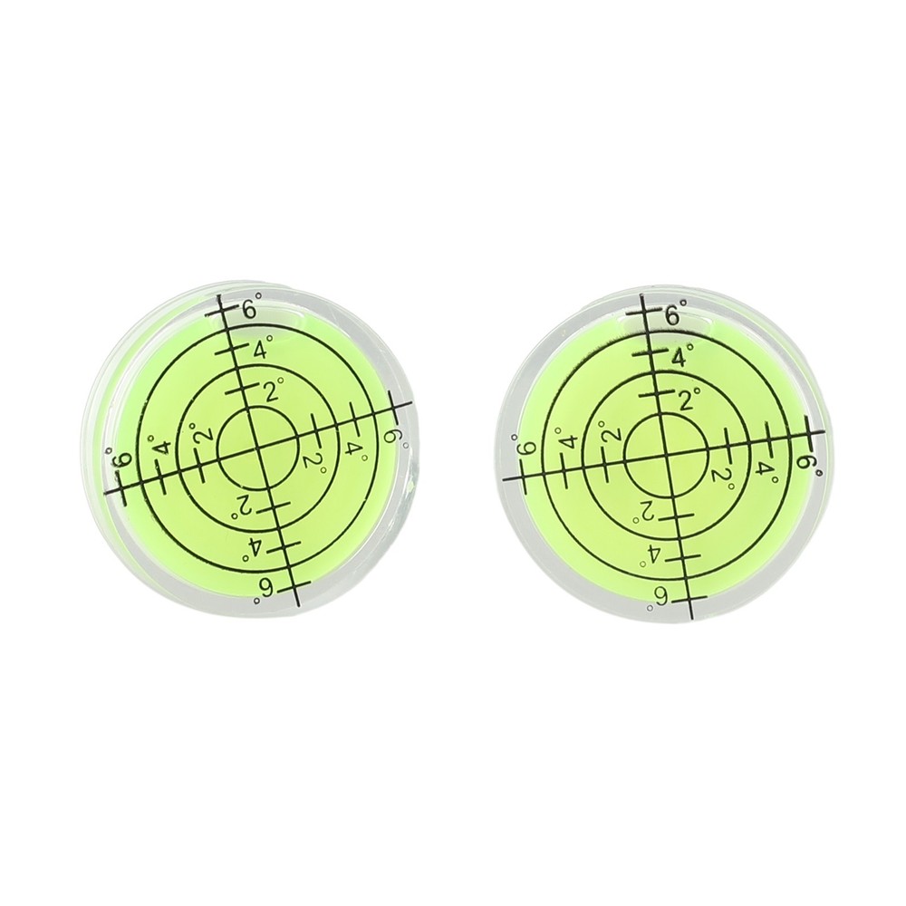 Compact and Portable Bubble Level for Adjusting Factory Equipment 2 Pack