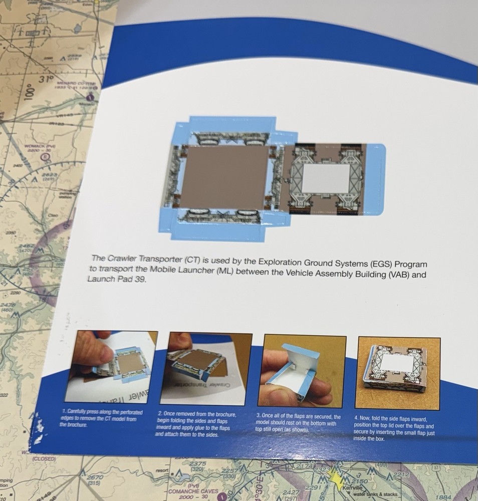 NASA Unlocking Deep Space Exploration / Exploration Ground Systems Paper Models