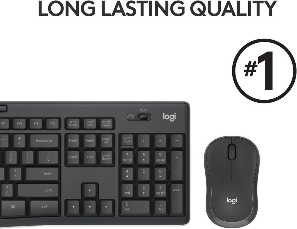 Logitech MK270 Wireless Keyboard and Mouse Combo (920-004536)