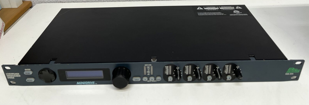 BSS FDS-334T MiniDrive Loudspeaker Management System