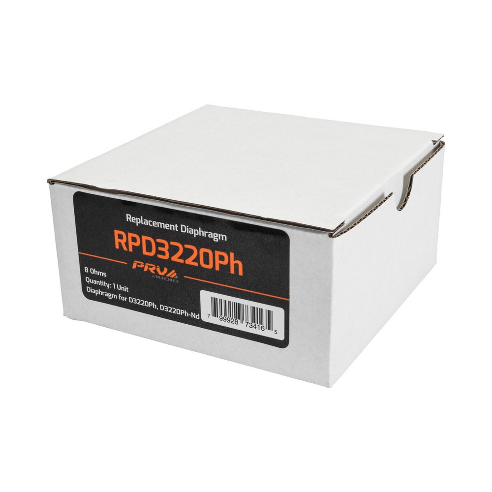 4x PRV RPD3220Ph Original AUTHENTIC Replacement Diaphragm for D3220Ph D3220Ph-Nd