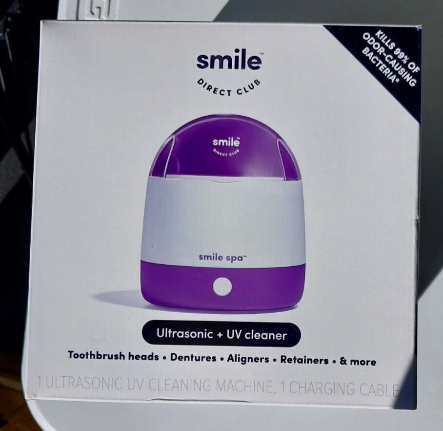 Smile Direct Club Ultrasonic + UV Cleaner For Oral Care Devices New in box