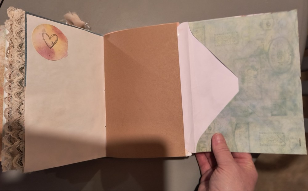 handmade junk writing journal