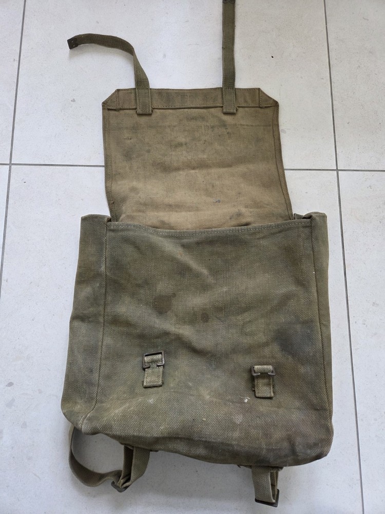WWII British Army P37 Large Pack Backpack 1941 Dated Original Webbing