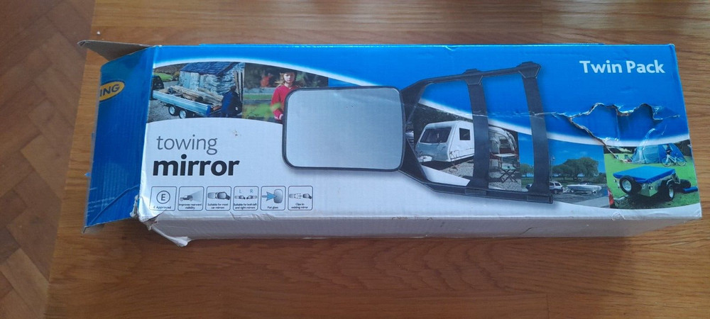 Pair Towing mirrors, caravan, trailer boxed RING