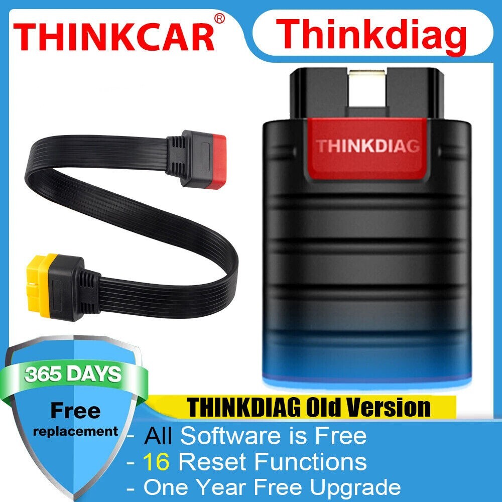 THINKDIAG Old Boot Version Car OBD2 Diagnostic Scanner Coding Tool Bidirectional