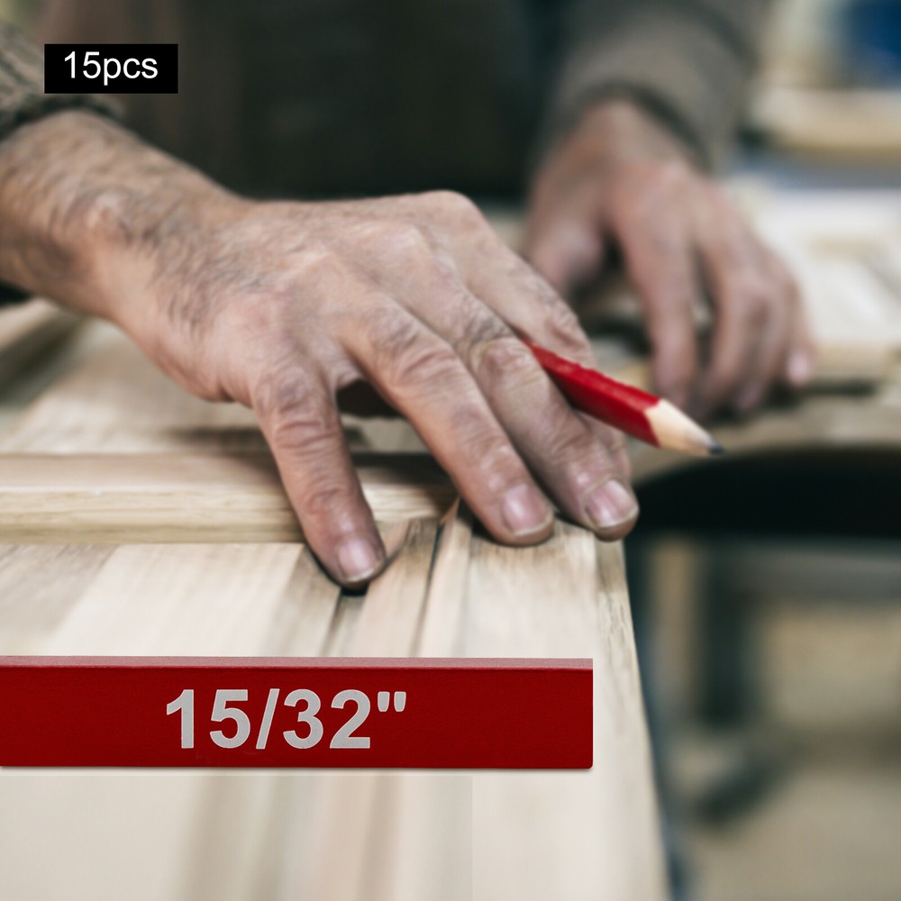 Setup Blocks Woodworking Tools - 15-Piece Gauge Block Set with Precise