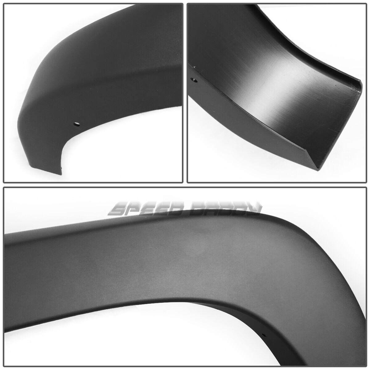 [4PCS] FOR 99-07 SILVERADO SIERRA PAINTABLE BLACK OE STYLE WHEEL FENDER FLARES