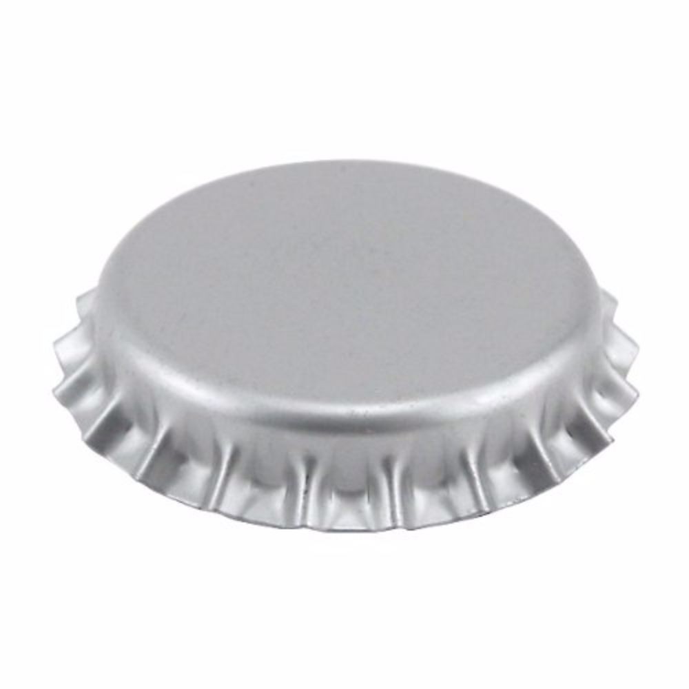 Crown Caps - Silver - Gross Package (144 Pack)