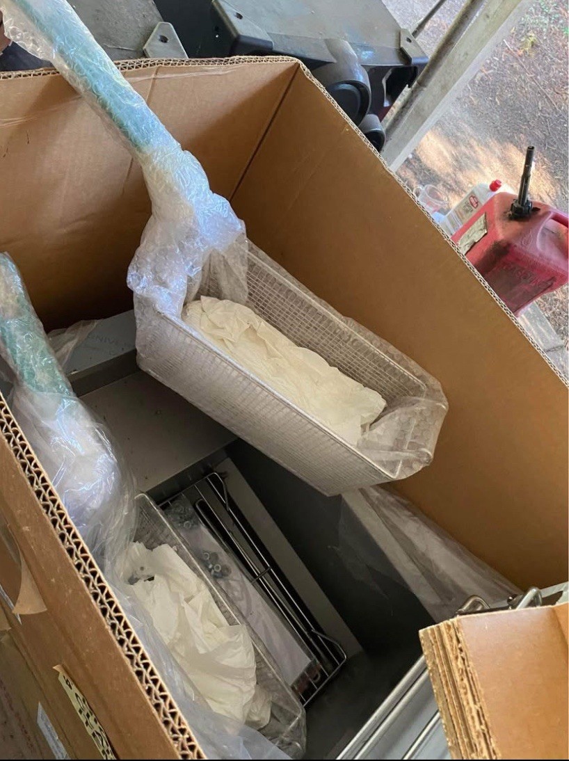 Dean SR142G Electric Floor Fryer - 2 Pots