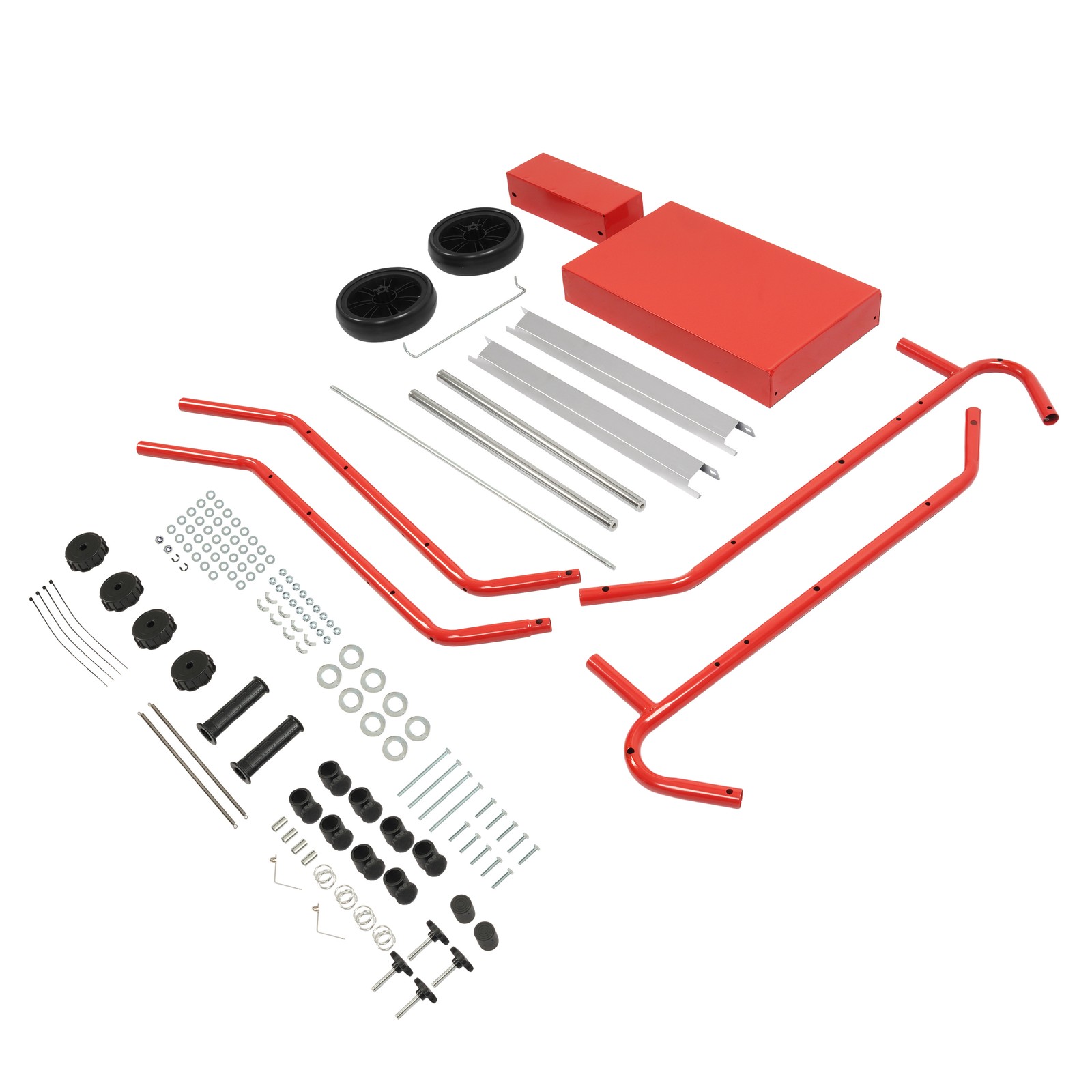 18" Mobile Multi-Roll Masking Machine Dispenser w/ 2 Paper Bars for Auto Body