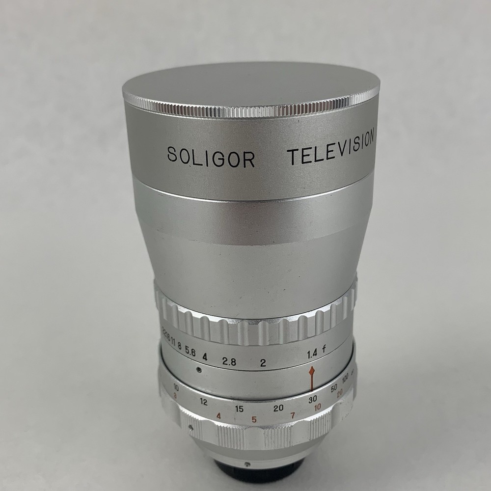 Soligor Television Lens 1:1.4 75mm C-Mount Untested