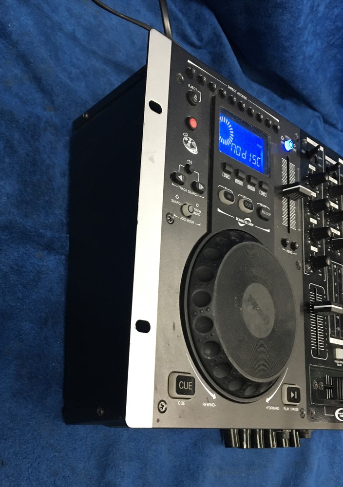 Gemini CDM-3700G Dual CD Karaoke Mixing Console W/ Case