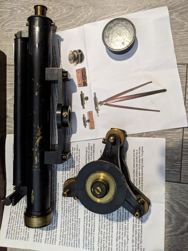 theodolite Broughton Simms