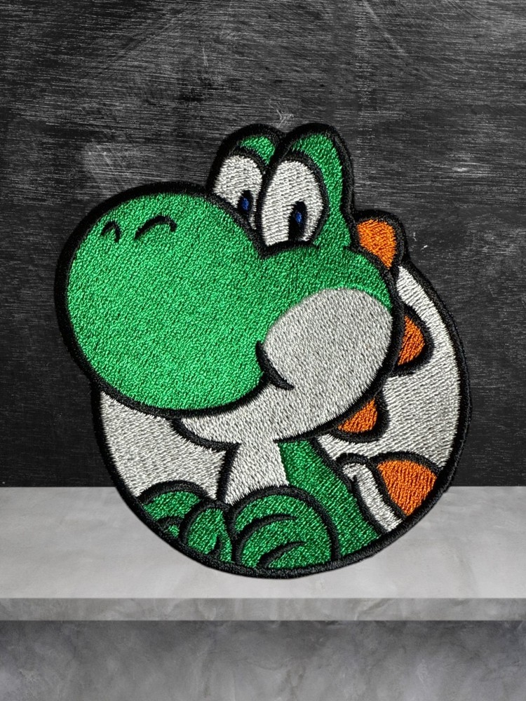Yoshi Embroidery Patch multi sizes 3" - 6"