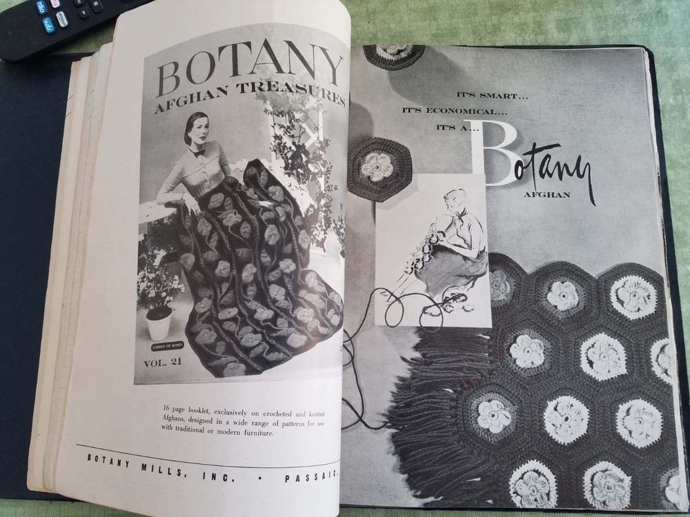Vintage BOTANY MILLS PATTERN BOOK