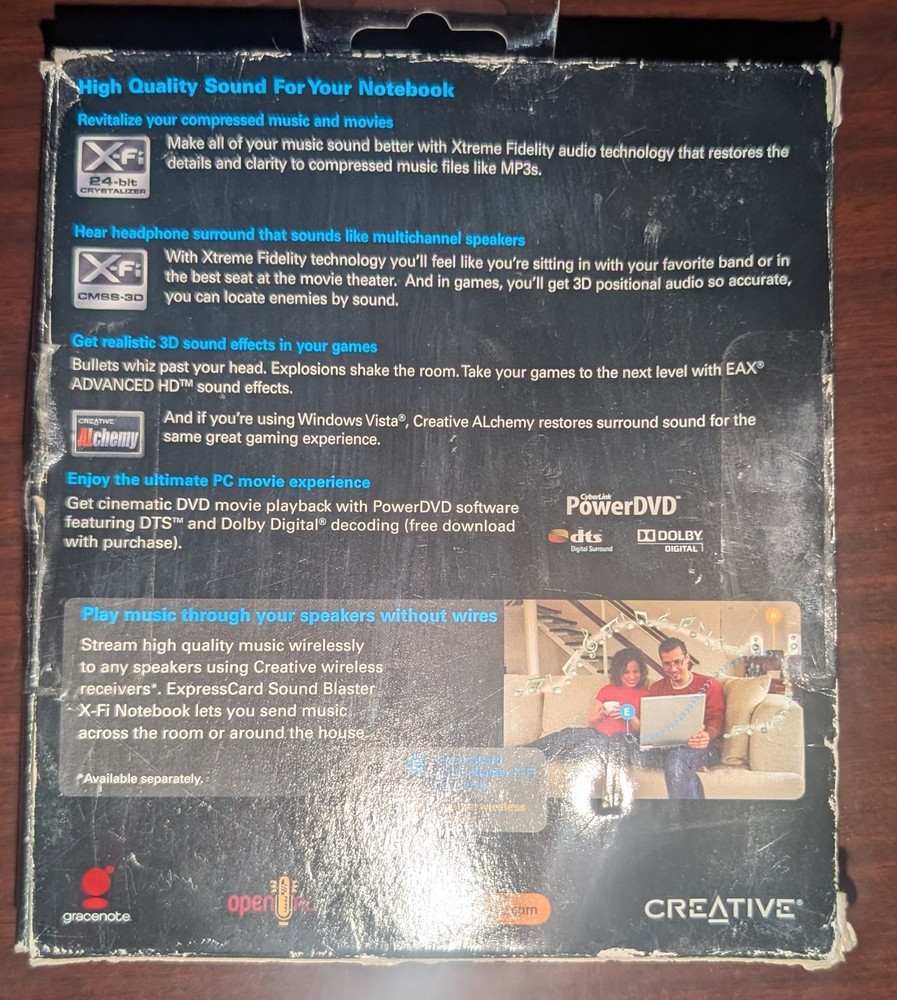 Creative ExpressCard Sound Blaster X-Fi Notebook SB0950