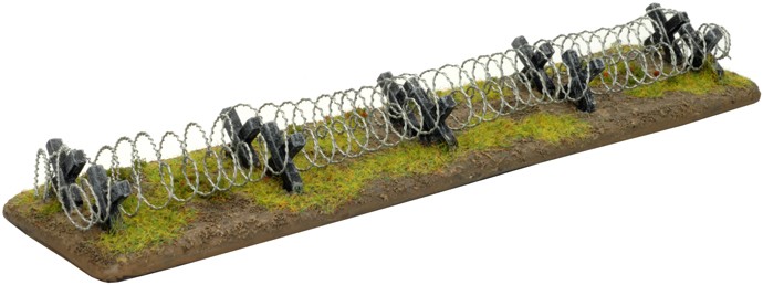 Battlefront BB132 Barbed Wire Obstacles (4) Gaming Terrain