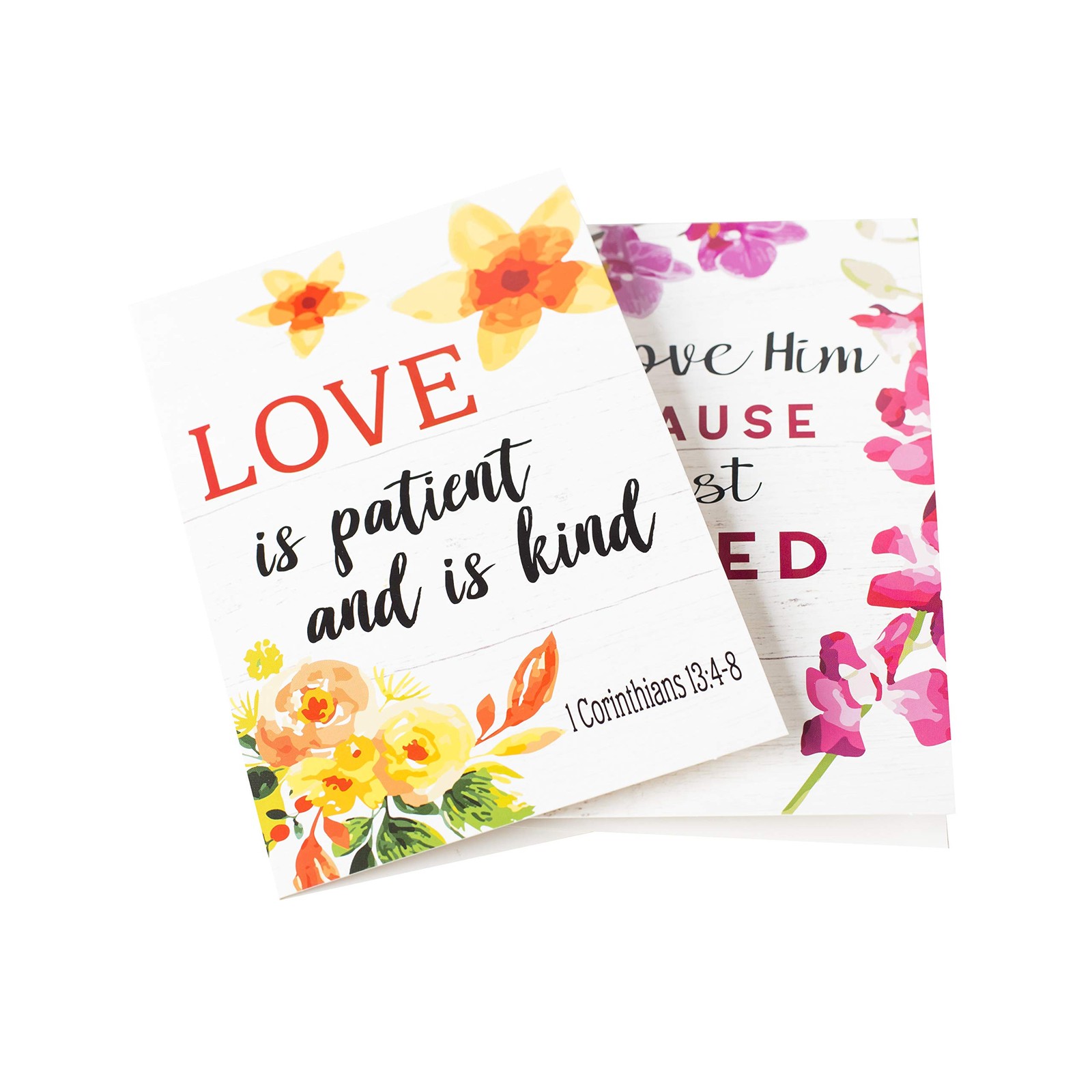 Bargain Paradise 24 Christian Greeting Cards - 4 x 6 inches, White