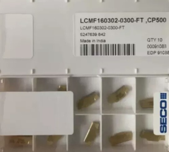 10 PCS  ORIGINAL  INSERTS  LCMF160304-0300-FTCP500