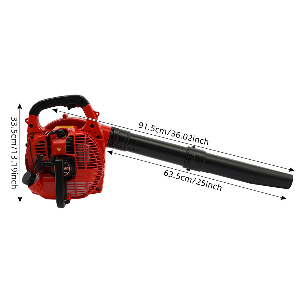Handheld Leaf Blower Gas Powered Leaf Blower & Leaf Lawn Vacuum Cleaning Machine