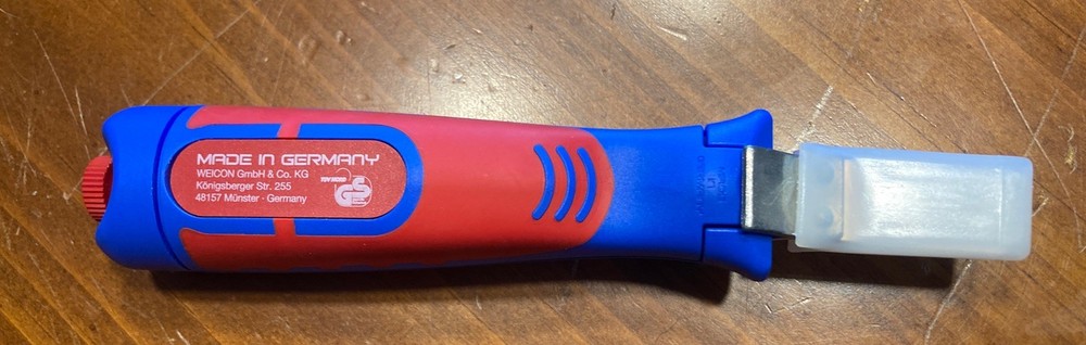 Cable Stripper No. 4-28 H | Cable stipping tool with hooked blade | adjustabl...