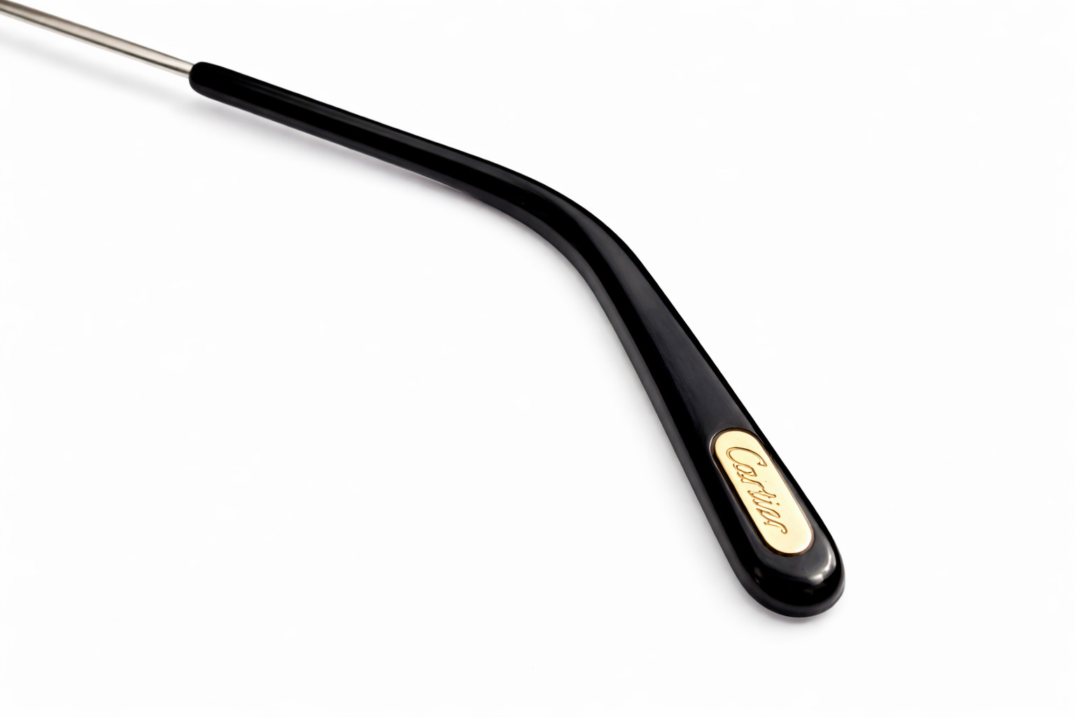 NEW! Authentic Cartier Silver/Black Temple Tips for Cartier Glasses - $59 Pair