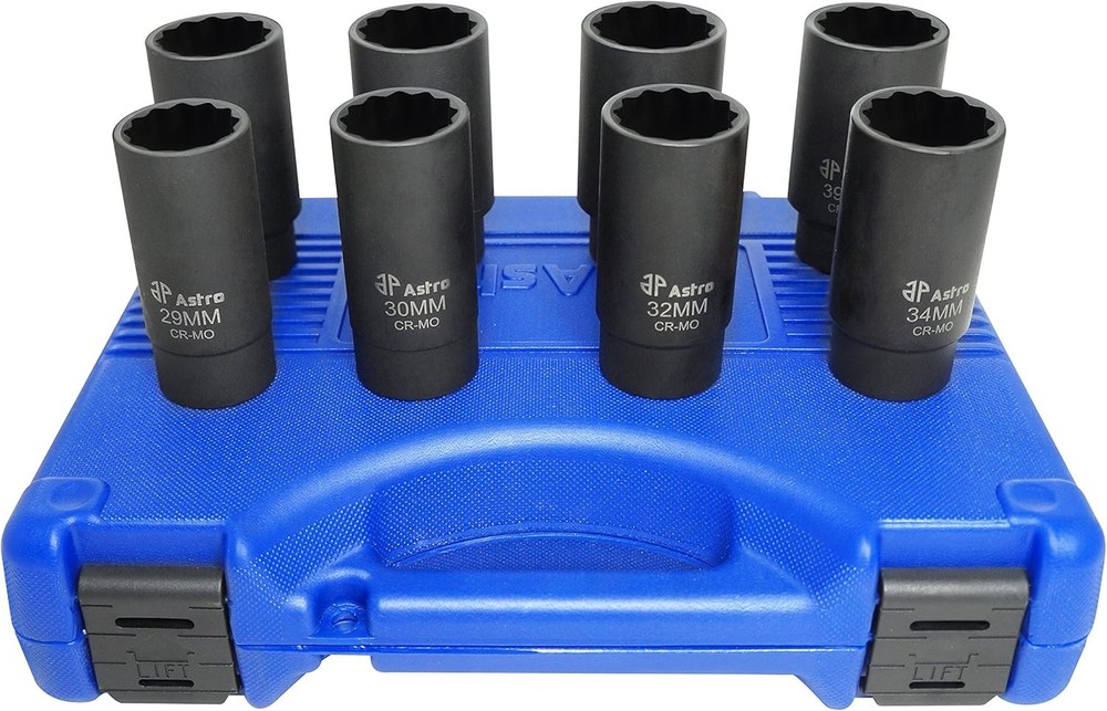 78868 12-Point Axle Nut Socket Set (8 Piece)