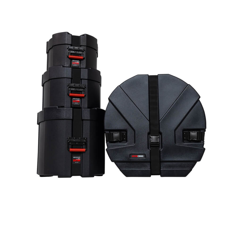 Gator Grooves 4pc Rock Drum Case Set