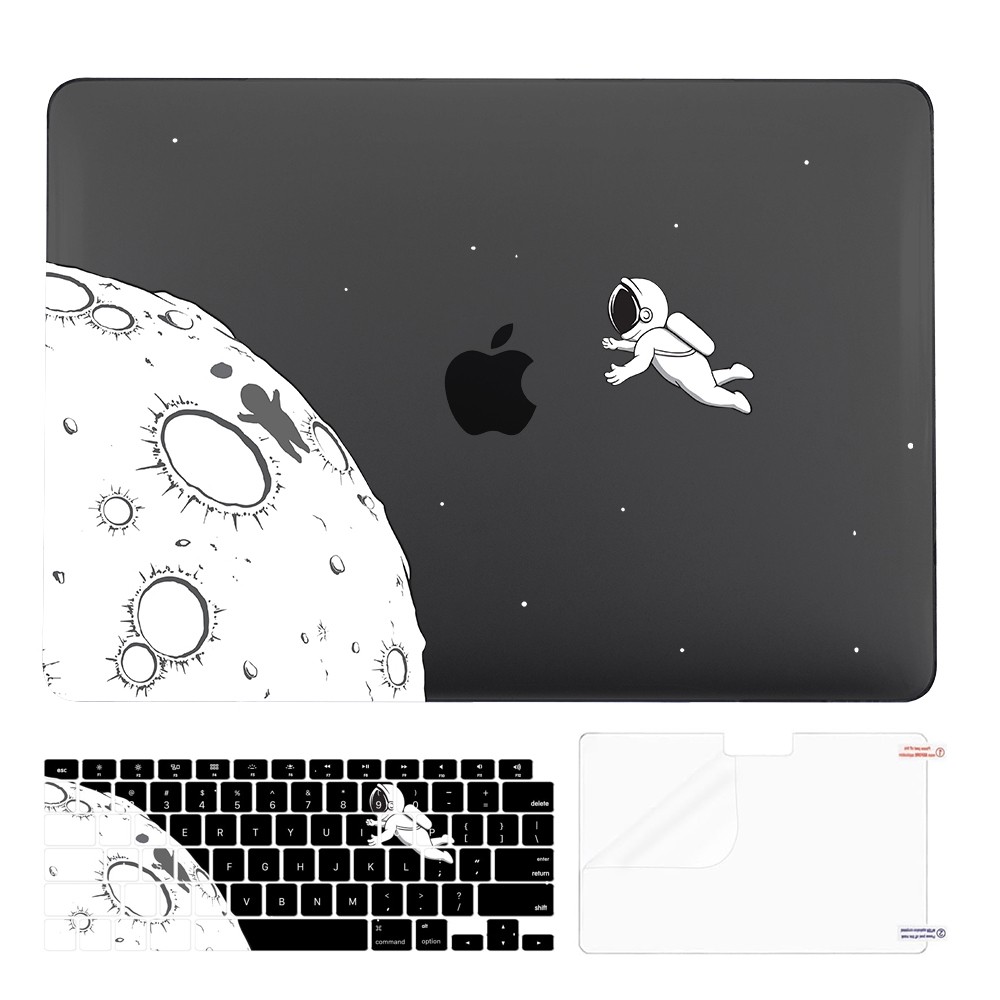 For MacBook Air 13" Crystal Shell+Screen Protector+Keyboard Hard Pattern Cover