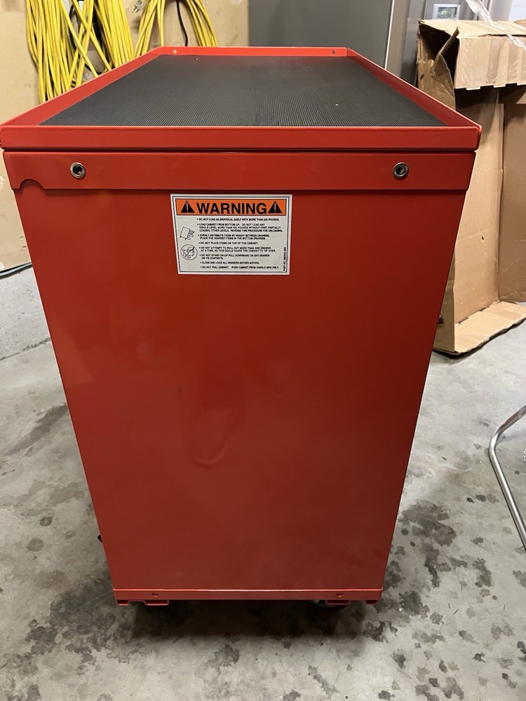 Proto 10-Drawer Heavy-Duty Rolling Tool Box Cabinet