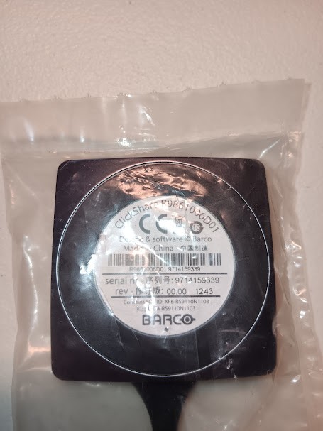Barco - ClickShare Button - R9861006D01 - USB - NEW - Sealed