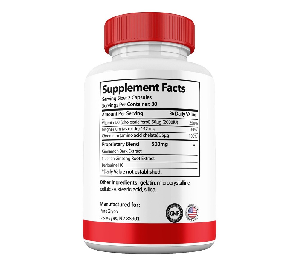 PureGlyco Capsules, Max Strength Glycogen Support Supplement (5 pack)