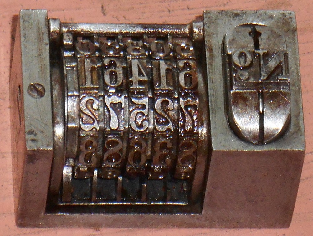 Letterpress Numbering machine ~WETTER