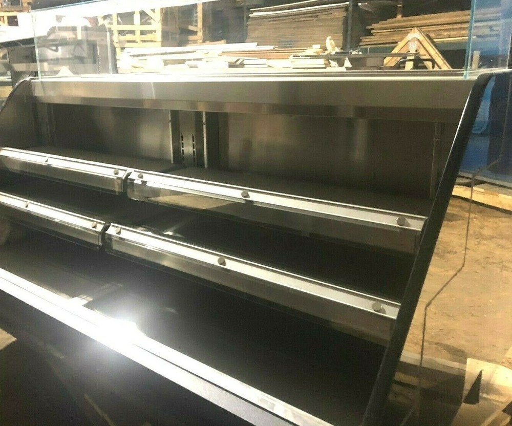 6 ft Structural Concepts Combo Refrigerated Prep / Hot Heated Self Service Case