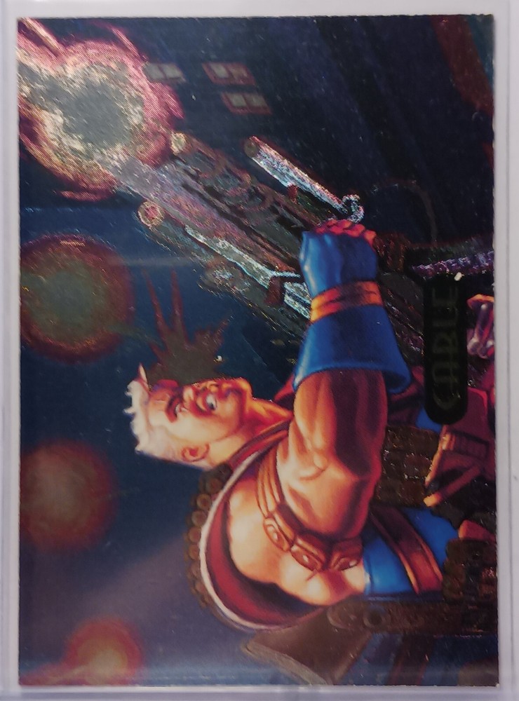 1994 Fleer Ed Marvel Masterpieces PowerBlast PB3 Cable